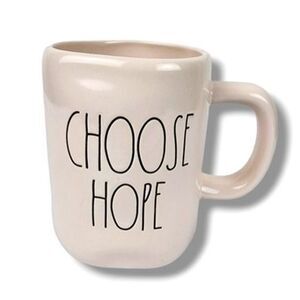 Rae Dunn Mug CHOOSE HOPE Artisan Collection by Magenta Coffee Cup Tea Drinkware
